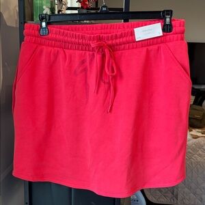 Maurices Vibrant Coral Mini Skort